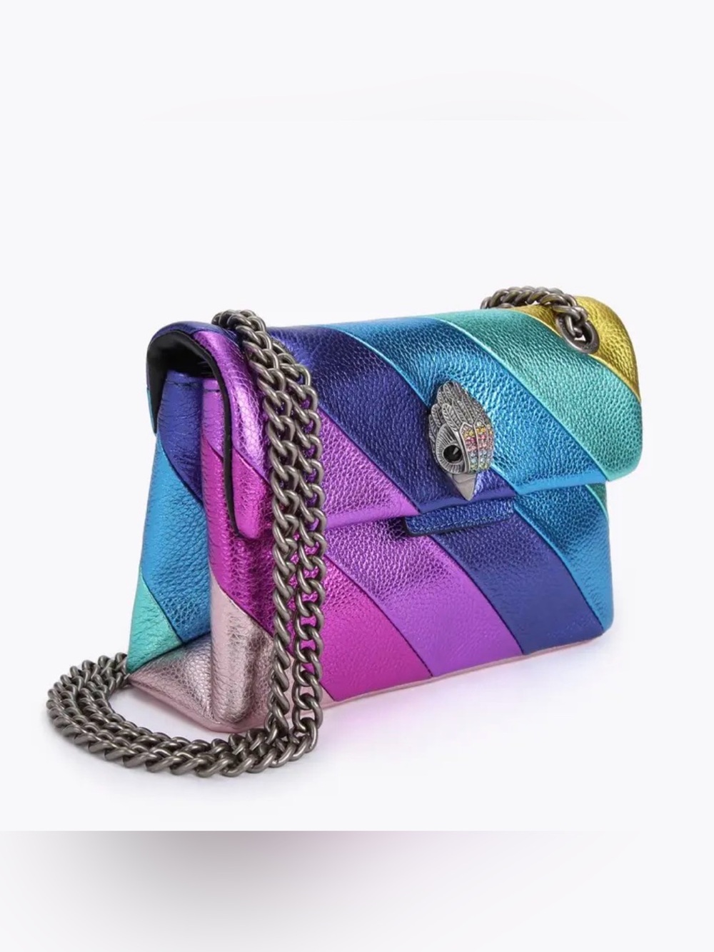 Kurt Geiger London Mini Kensington Leather Crossbody Bag multicolor